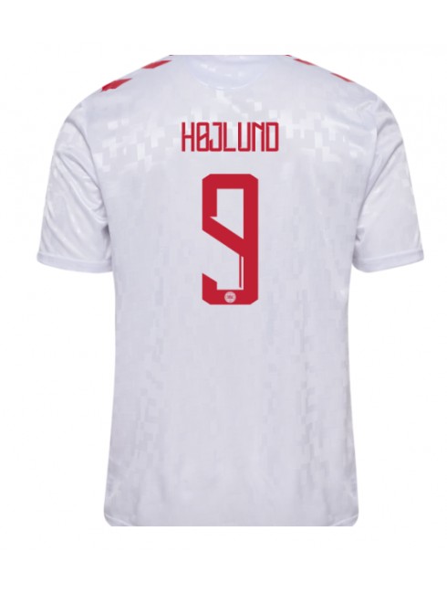 Danska Rasmus Hojlund #9 Gostujuci Dres EP 2024 Kratak Rukavima Danska Rasmus Hojlund #9 Gostujuci Dres EP 2024 Kratak Rukavima